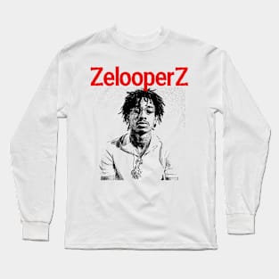 ZelooperZ rapper Long Sleeve T-Shirt